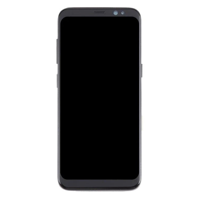 Samsung Screen Assembly for Everyday Phone Repairs - black replacement LCD assembly for cracked screen and unresponsive touch, ready-to-test before installation