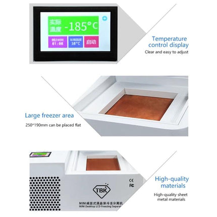 Efficient Professional Machine for Separating Smartphone Screens TBK-578 temperature control large freezer area high-quality materials