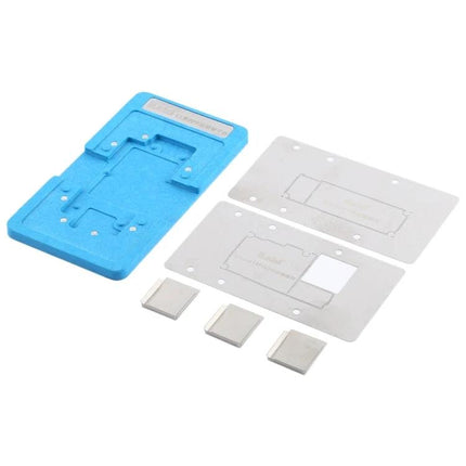 Kaisi Precision Reballing Stencil for iPhone 11 Mainboard Repair magnetic stencil kit with plates and holders for precise reballing