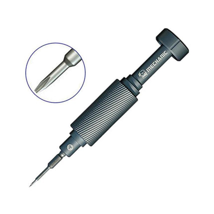 Mechanic Mortar Mini iShell Y000 0.6mm Screwdriver for Electronics Repair - precision Y000 screwdriver with knurled grip and noise reduction bearings