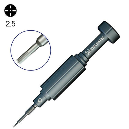 MECHANIC Mini Precision Screwdriver for Electronics Repair with compact magnesium alloy handle and 2.5mm tip for smartphone and small electronics