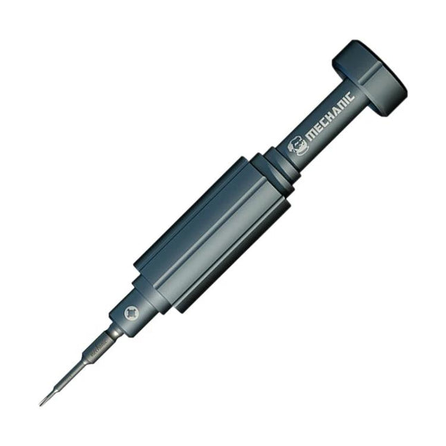 MECHANIC Mini Precision Screwdriver for Electronics Repair - compact magnesium alloy screwdriver for smartphone and electronics repairs
