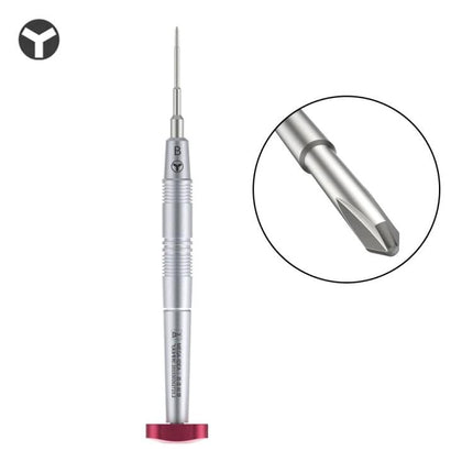 Y Shape Precision Screwdriver for Phone and Device Repairs - slim silver Y-tip tool for smartphone and small electronics maintenance