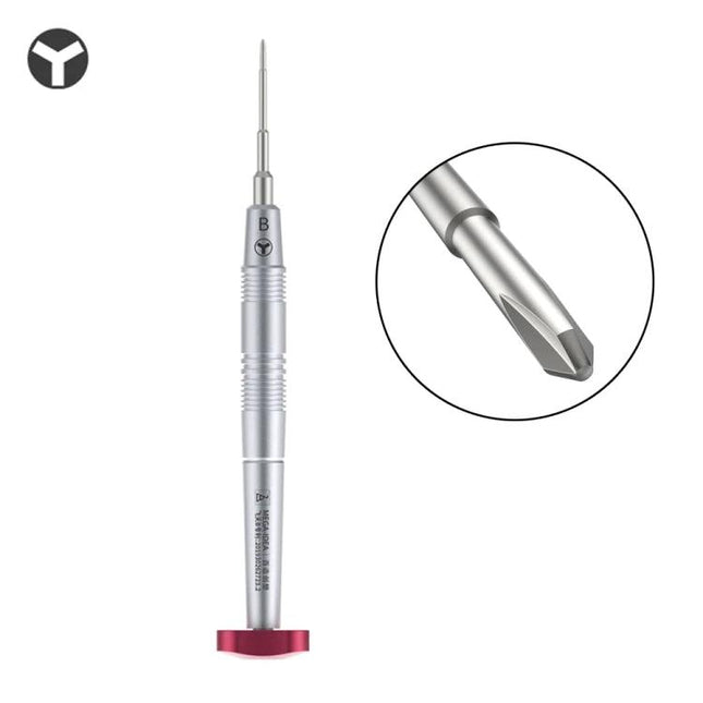 Y Shape Precision Screwdriver for Phone and Device Repairs - slim silver Y-tip tool for smartphone and small electronics maintenance