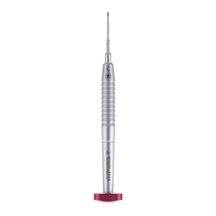 S2 Five Star Precision Screwdriver for Mobile Device Repair compact S2 steel precision driver with ridged grip and rotating red base