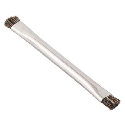 Double Head Cleaning Brush for Electronics and Keyboards - slim dual-ended brush removes dust from keyboards, motherboards and small computer components