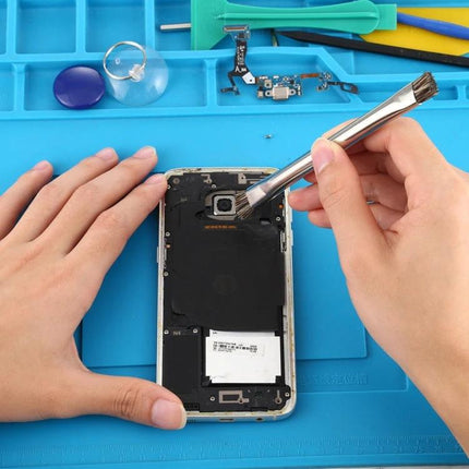 Double Head Cleaning Brush for Electronics and Keyboards cleaning phone motherboard and camera area during repair