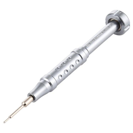 Non-Slip Torx T2 Screwdriver for Device and Toy Repair - compact silver precision tool with ergonomic non-slip grip for electronics and toy fixes
