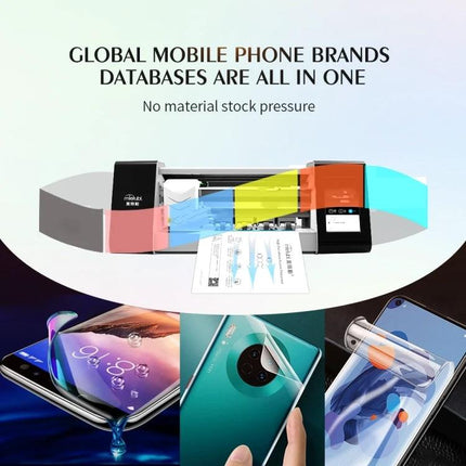 Anti-Blue Ray TPU Film Set for Screen Eye Protection, 50 Pieces applied to smartphones and tablets to reduce blue light and eye strain