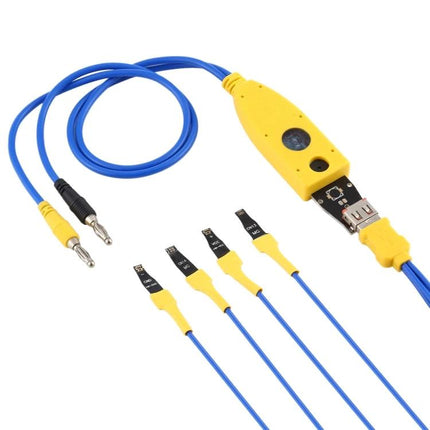 Mechanic iBoot Mini Cable for Android Charging Devices yellow blue diagnostic charging cable with multiple probe tips and banana plugs