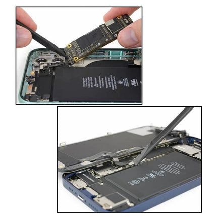 10-Piece Anti-Static Spudger Tools for Electronics Repair used to safely pry connectors and lift circuit boards during smartphone battery and component repair