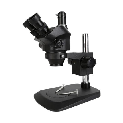 Kaisi Trinocular Microscope for Educational and Scientific Use black trinocular microscope on stand 7X-50X optics for labs