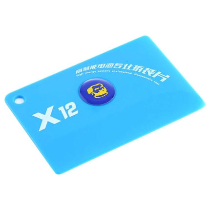 Mechanic Anti-Static Tool for Safe Phone Battery Removal blue plastic pry card with suction pad for safe smartphone battery access