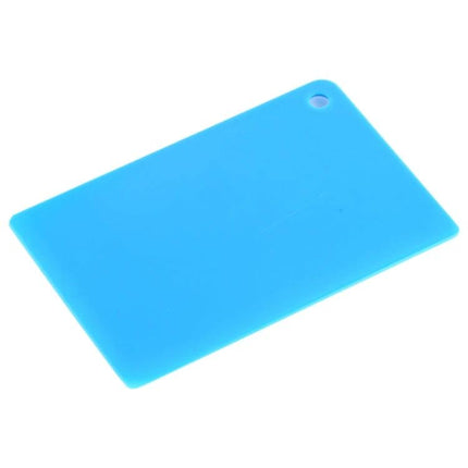 Mechanic Anti-Static Tool for Safe Phone Battery Removal - blue plastic pry card to prevent scratches and static when opening phones