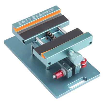 XHZC Rotating PCB Fixture for Mobile Phone Mainboard Repairs - adjustable rotating vise for smartphone mainboard soldering and precise repair positioning