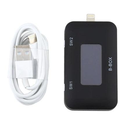 B-BOX iPhone Programming Tool with Screen for Models 7-11 compact unit with 1.3-inch OLED and USB cable for technicians