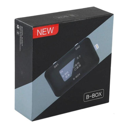 B-BOX iPhone Programming Tool with Screen for Models 7-11 compact 1.3-inch OLED device in retail box for technicians