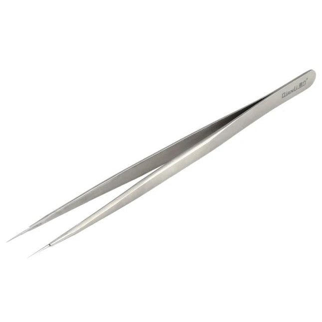 Qianli iNeezy Stainless Steel Pointed Tweezers for Phone Repair - precision pointed tweezers for handling tiny screws and delicate phone components