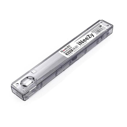 Qianli iNeezy Stainless Steel Pointed Tweezers for Repairs in clear plastic storage case, precision tip for phone and electronics repair