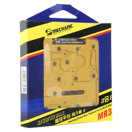 Mechanic MR3 3-in-1 Repair Platform for iPhone X and XS professional 3-in-1 repair platform in retail packaging for BGA reballing and component work