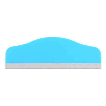 Plastic Squeegee Tool for Glass Cleaning and Window Film Application - blue PP squeegee for bubble-free window and mirror installation