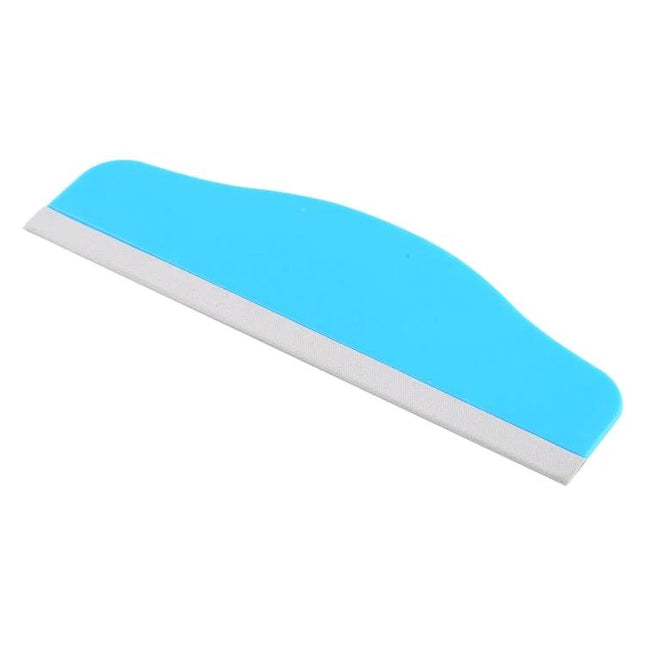 Plastic Squeegee Tool for Glass Cleaning and Window Film Application – blue PP squeegee for bubble-free window and mirror film installation