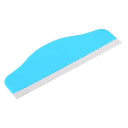 Plastic Squeegee Tool for Glass Cleaning and Window Film Application - blue PP scraper for bubble-free window and mirror application