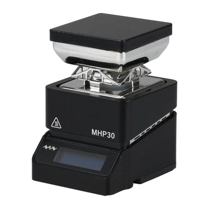 Miniware Portable Mini Hot Plate Preheater for Everyday Heating compact black 10cm portable hot plate preheater MHP30 for travel and desk use