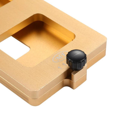 iPhone 11 Pro Screw Fixed Screen Frame Clamp for Repairs holding iPhone 11 Pro screen steady with adjustable knob for precise repairs