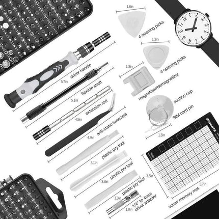 Magnetic Precision Screwdriver Kit For Electronics