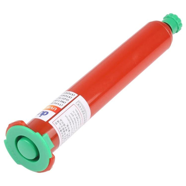TP-2500 Optical Clear UV Glue for Phone Screen Repairs, 50g - red cartridge of 50g optical clear UV glue for phone screen repairs