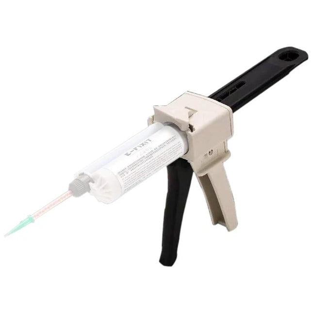 Manual Glue Gun for Device Repairs with 50ml Capacity - handheld no-heat applicator for smartphone and laptop fixes, 50ml cartridge ready