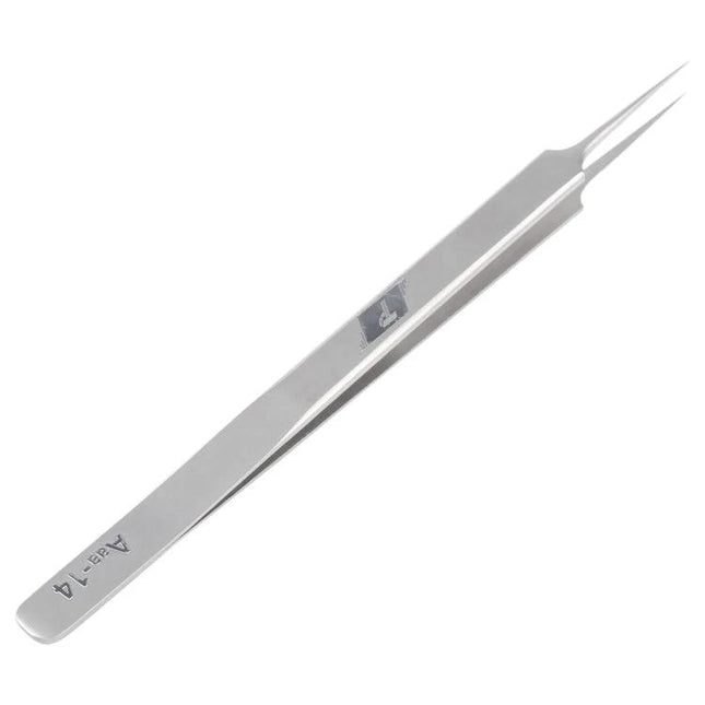 Stainless Steel Precision Tweezers for Repair and Craft Work - slim pointed tips for electronics, jewelry assembly and microscope work