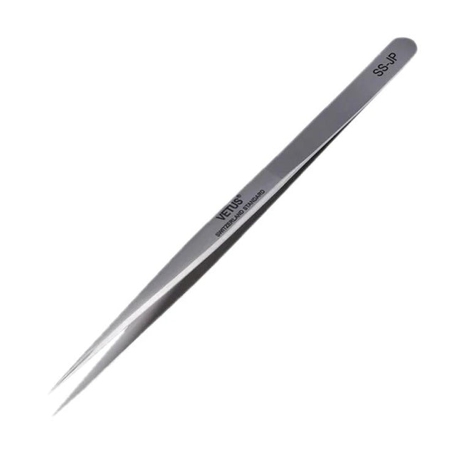 Vetus Antimagnetic Stainless Steel Tweezers for Precision Repair - fine-point anti-magnetic tweezers for mobile phone and electronics work