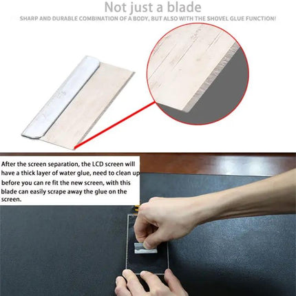 Mini Plastic Glue Squeegee For Device Screens