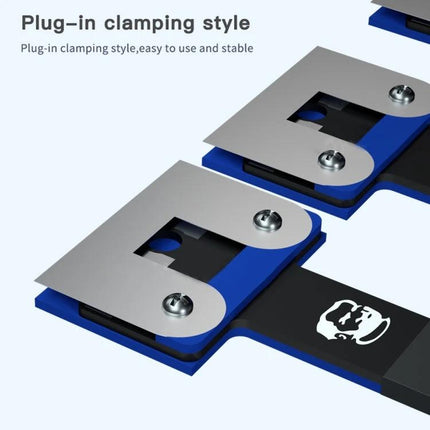 Mechanic PAD4 Power Supply Test Cable for iPad Devices showing plug-in clamping connectors for technicians to power and test iPad motherboards