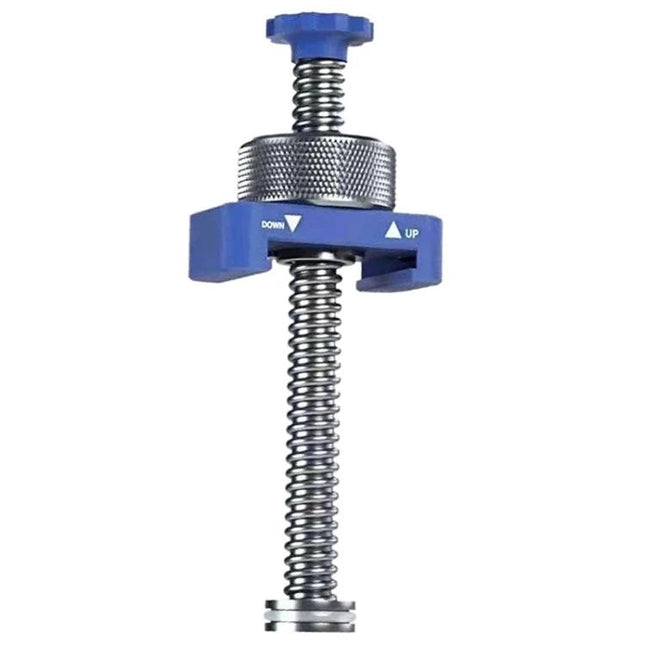 Mijing HB21 Pro Aluminum Alloy Oil Injector for Welding, blue knob and clamp for precise lubricant application