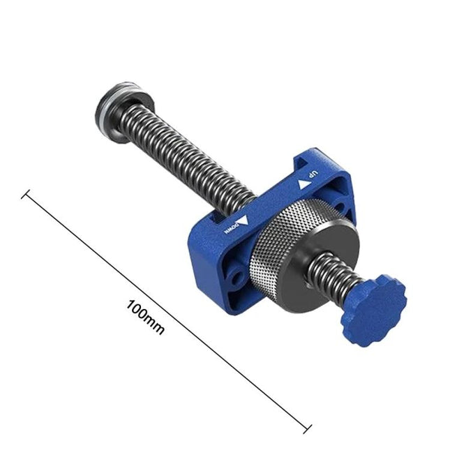 Mijing HB21 Pro Aluminum Alloy Oil Injector for Welding compact blue injector with screw mechanism for precise oil application, 100mm length