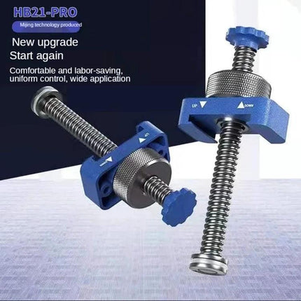 Mijing HB21 Pro Aluminum Alloy Oil Injector for Welding - blue alloy threaded oil injector tool for precise welding lubrication