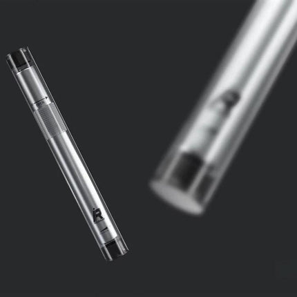 Mijing iRepair GD10 Pen for Safe Phone Back Glass Repair - close-up of silver repair pen with transparent cap