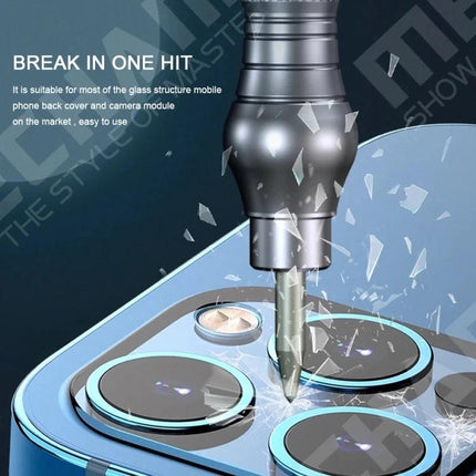 Mechanic Blasting Pen for iRock 5 Glass Back Cover Cleaning - tool removing dust and residue from iRock 5 camera glass