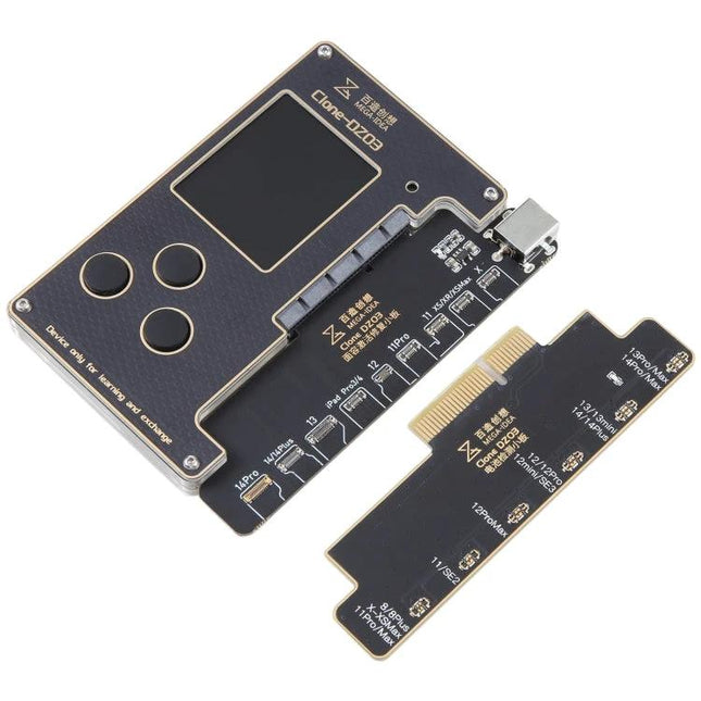 MEGA-IDEA iPhone Battery Activation and Face ID Repair Tool black diagnostic board with connectors and adapter for iPhone maintenance
