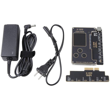 MEGA-IDEA iPhone Battery Activation and Face ID Repair Tool with power adapter, cables and PCB for iPhone maintenance