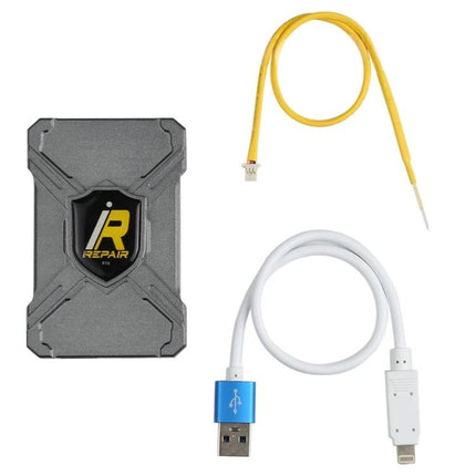 iRepair BOX P10 Tool for iPhone Repair Without Disassembly - compact kit with main unit, probe cable and USB-to-lightning cable