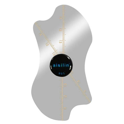 Ultra-Thin 0.1mm Stainless Steel Pry Bar Set for Device Opening - curved stainless ruler pry tool for precise smartphone LCD and back cover opening