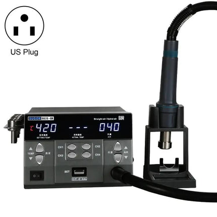 Hot Air Gun For DIY Projects With Straight And Spiral Air Flow