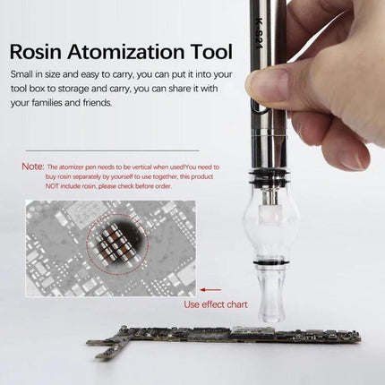 Kaisi Rosin Pen for Circuit Board Short Circuit Detection handheld rosin atomization tool pinpointing faults on a PCB