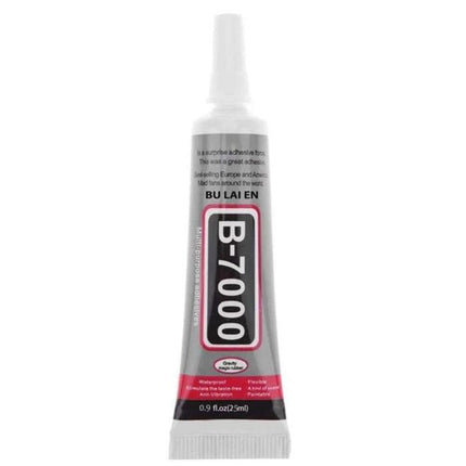 Versatile 15ml B-7000 Glue for Screen Repair and More - tube of B-7000 adhesive for glass, plastic, electronics repairs