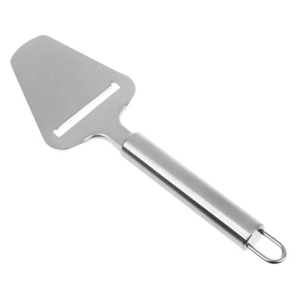 Stainless Steel Cheese Slicer Shovel For Daily Kitchen Use - professional stainless steel slicer with round handle for hard and soft cheeses