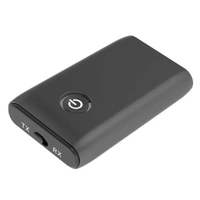 Bluetooth 5.0 Transmitter Receiver 2-in-1 B10S Black | Syndmart